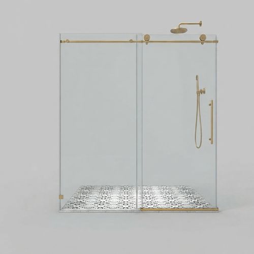 Favfurish Single Sliding Shower Door
